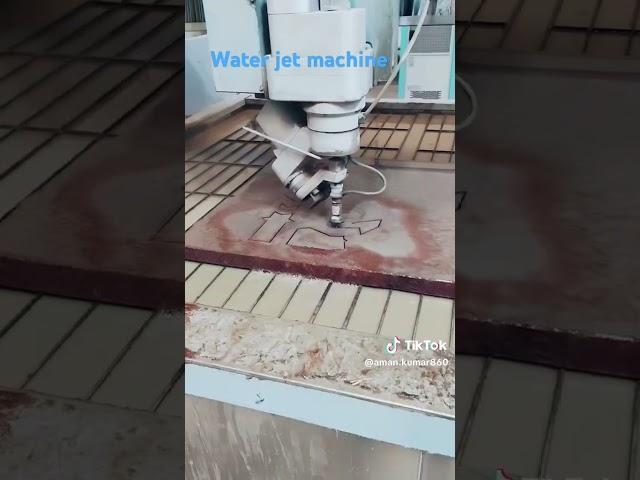 Water Jet machine working video #machine