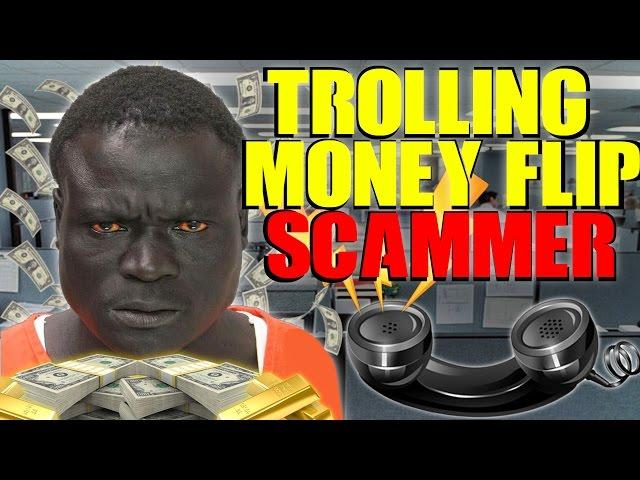 Trolling A Money Flip Scammer! - Threatens To Kill Me!