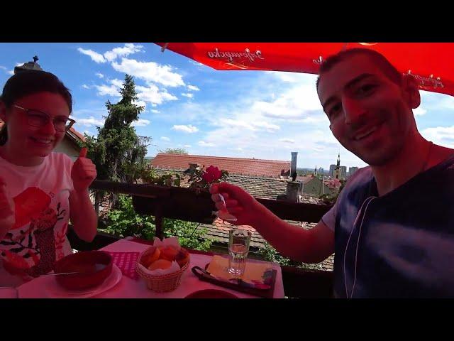 Serbian girl teaches me about Serbian FOOD and CULTURE!