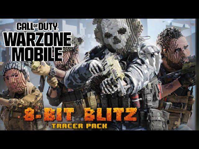 USING the NEW 8-BIT STRIKER and SVA 545 LOADOUTS on REBIRTH ISLAND WARZONE MOBILE!