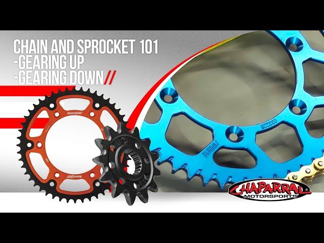 Chain and Sprocket 101 - Gearing Up - Gearing Down - Finding the Best Gear Ratio