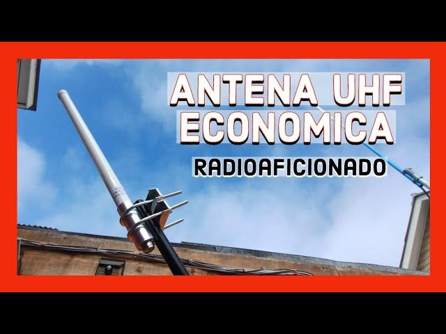  ANTENA UHF PARA RADIOAFICION  y adivina, es económica  [Radioaficionado]