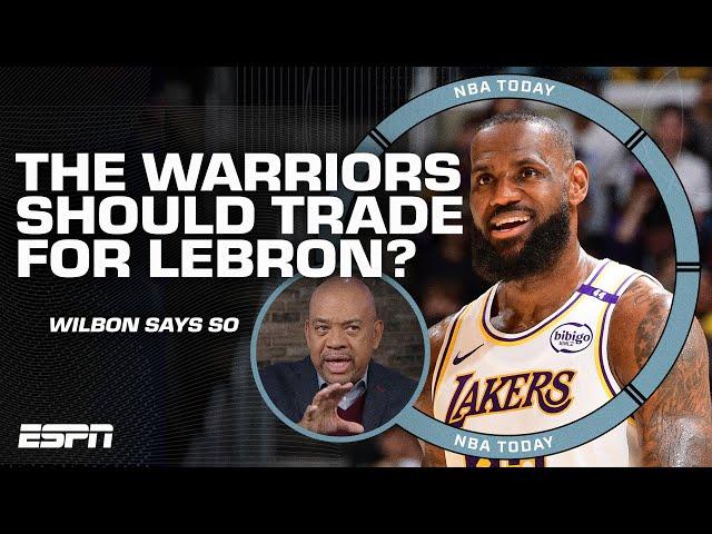 The Warriors need LEBRON JAMES! - Michael Wilbon says GSW is 1 player away | NBA Today