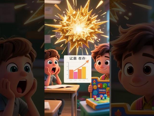  "多巴胺激励法"让孩子沉迷数学？心理学家揭秘游戏隐藏算法！#shorts #游戏化学习 #脑科学 #数学启蒙 #家长必看