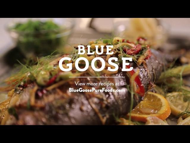 BLUE GOOSE RECIPE SERIES - Spicy Asian Inspired Rainbow Trout