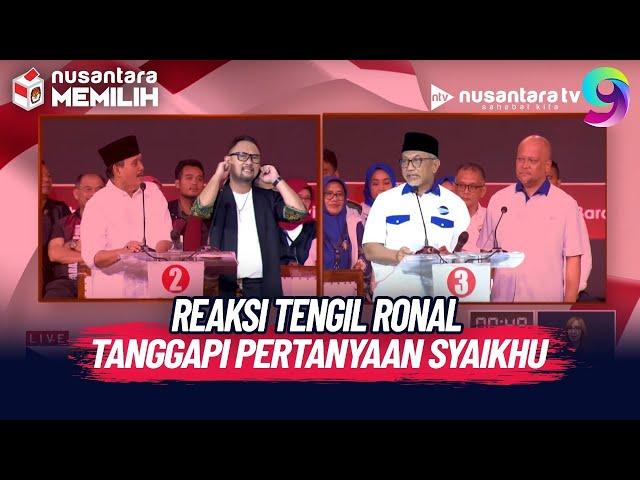 PANAS! Gaya Tengil Ronal saat Ditanya Syaikhu soal Kementerian Prabowo | SPECIAL REPORT