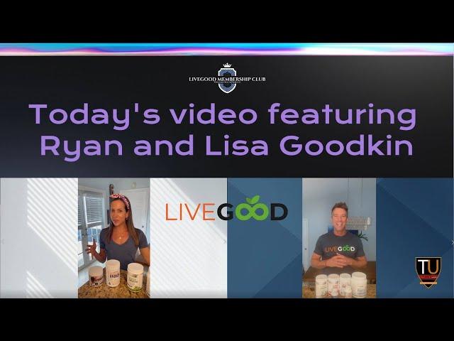 LiveGood Product Packs -  Wellness And Fitness Demo With Ryan And Lisa