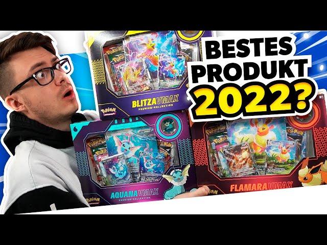 Die *BESTEN* POKEMON BOXEN 2022! Evoli VMax Premium Kollektion Pokemon Booster Opening