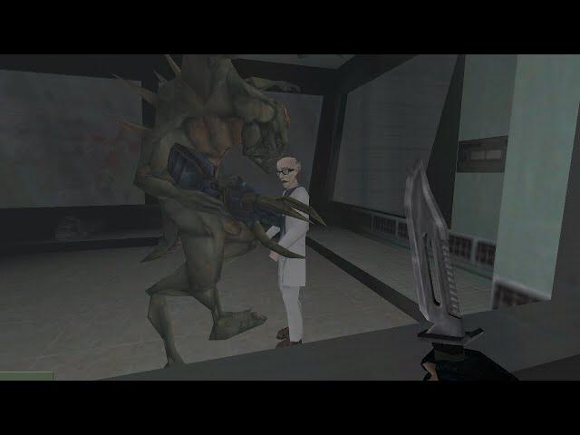 half life opposing force scientist scary death scene