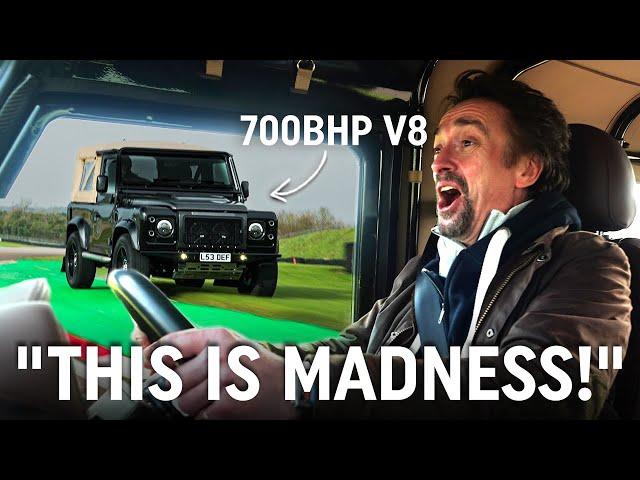 Richard Hammond Thrashes a £140,000 700bhp Supercharged Defender!