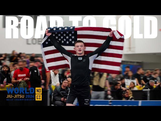 Cole Abate Wins His First World No-Gi World Title! | 2024 IBJJF Journey