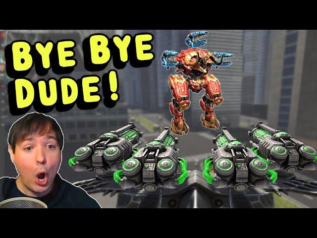 ONE PUNCH BEHEMOTH! Mk3 Redeemer War Robots Gameplay - WR