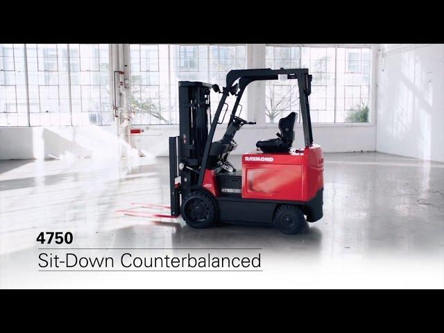 Raymond 4750 Sit Down Forklift: Performance You Can Count On