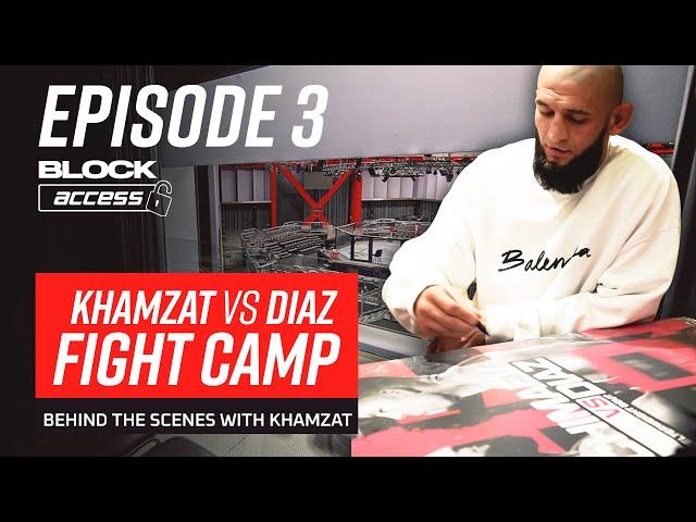 Weight Cut, Backstage and Cormier Tutorials . FIGHT CAMP Khamzat Chimaev v Nate Diaz Ep 3