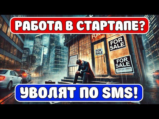 Стартап | Риски работы в молодом бизнесе #работа #деньги #стартап