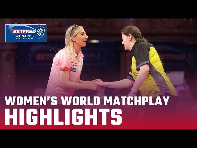 THE INAUGURAL CHAMP! | QF, SF & Final Highlights | 2022 Betfred Women's World Matchplay