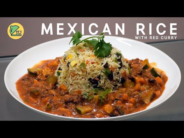 How to Make Mexican Rice | Mexican Rice with Curry | Rice Recipe | Chef’s Secret One-Pot Rice