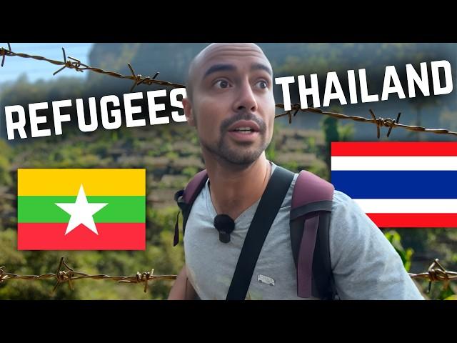 I’VE BEEN To one of THE BIGGEST Refugee Camps In Thailand