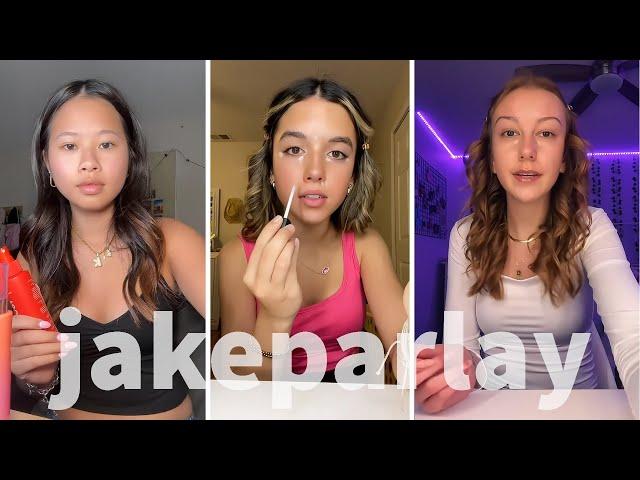 Makeup Tutorial Tiktok Compilation - GRWM  ( Get Ready With Me ) ️(Skincare, Makeup, Outfits) 755