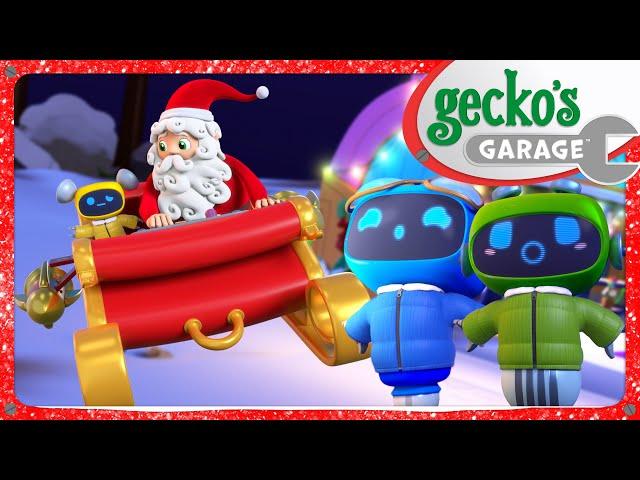 Watch Out, Santa!  | Gecko's Garage | Trucks For Children | Cartoons For Kids