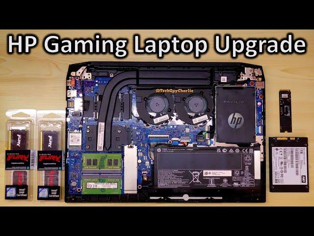 HP Pavilion Gaming Laptop Ultimate RAM and SSD Upgrade Guide