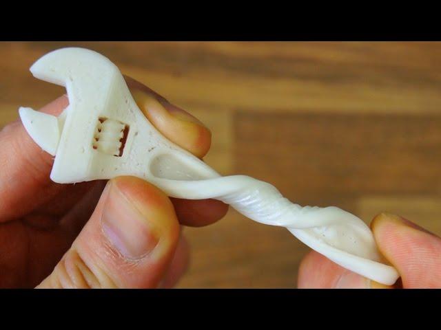 Awesome Flexible 3D Prints - How to Print Flexible Filament