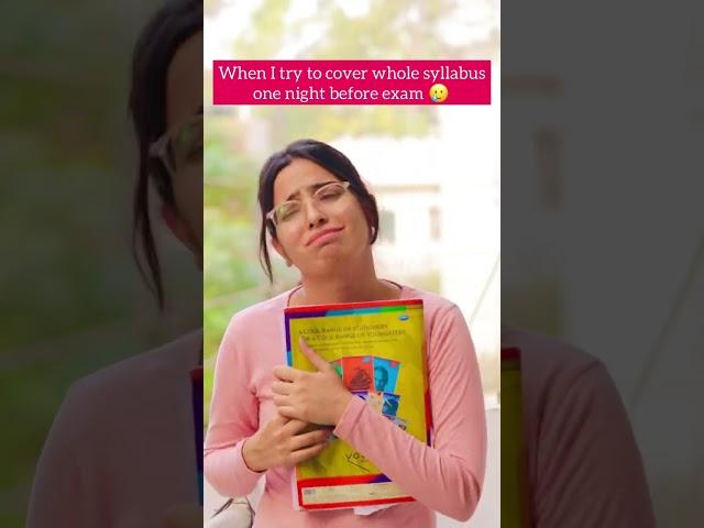 Exam Preparation Time  #priyalkukreja #shorts #ytshorts