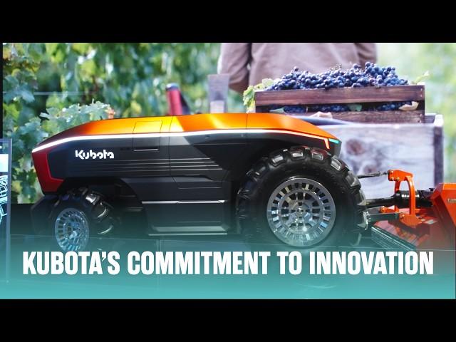 Kubota's Commitment to Innovation