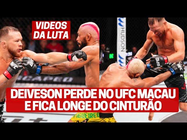 VIDEO LUTA DEIVESON FIGUEIREDO PERDE PARA PETR YAN E FICA LONGE DE CINTURÃO NO UFC MACAU