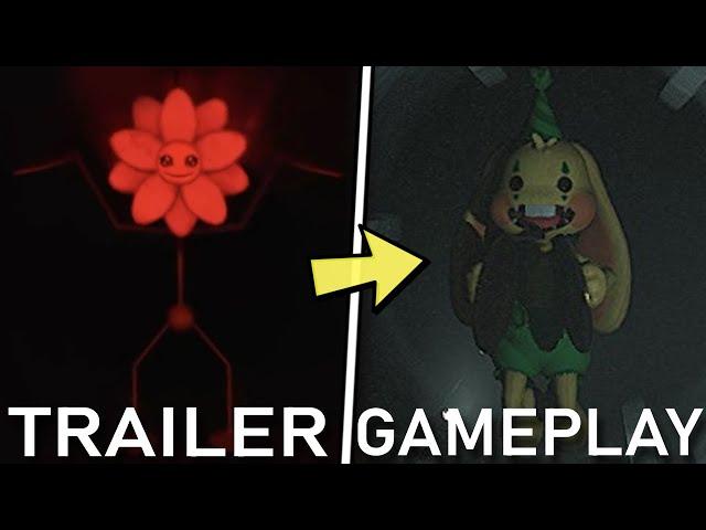 Trailer Vs. Gameplay - Poppy Playtime: Chapter 2 Сomparison (Part 1)