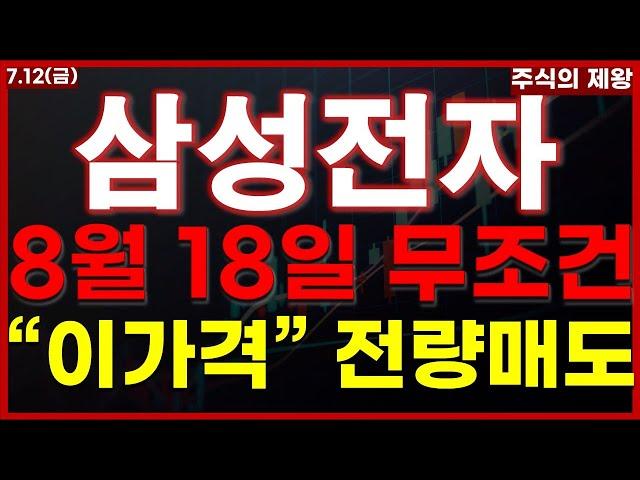 [삼성전자 주가 전망] 8월 18일 무조건!! "이가격" 전량매도!!!/ #삼성전자 #삼성전자 목표가 #삼성전자실적 #HBM #엔비디아 납품 #삼성전자 주식 #삼성전자관련주