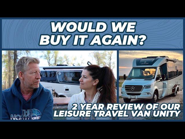 Two year review of our Leisure Travel Vans Unity. Would we buy it again?