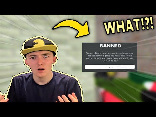 I got BANNED in No Scope Arcade... (Roblox)