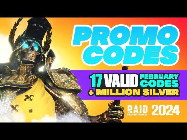 17 Freshest Raid Shadow Legends PROMO CODES ️FEBRUARY 2024 Raid Codes For New & All Players