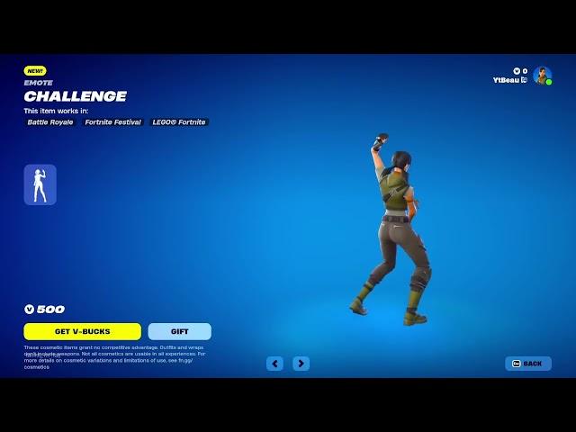 Challenge | Fortnite Emote