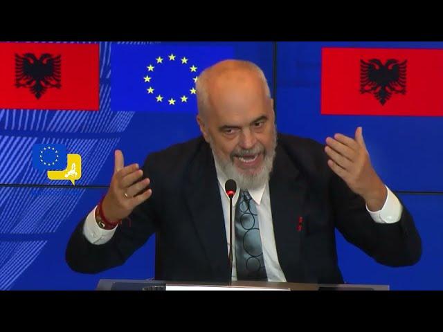 The EU has been unfair to North Macedonia! They humiliated us! Edi Rama explains