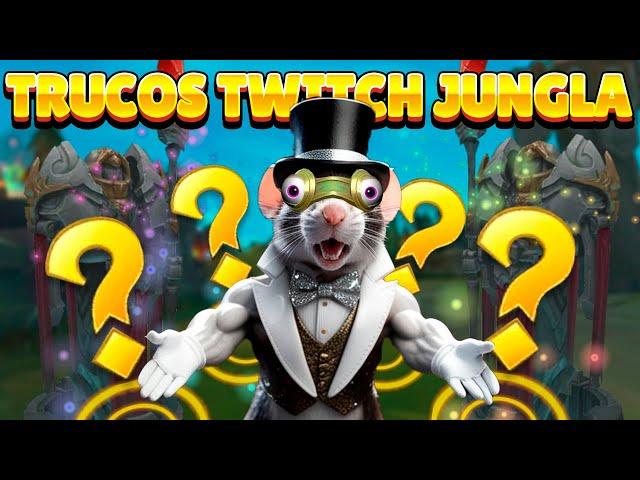 ¡TRUCOS SECRETOS de TWITCH JUNGLA que POCOS CONOCEN! 