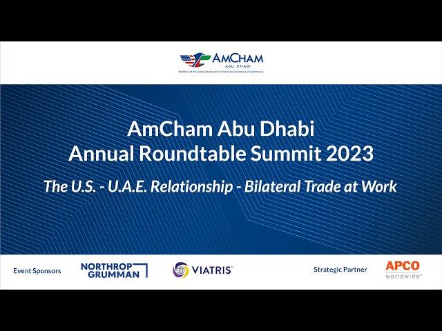 AmCham Abu Dhabi Roundtable Summit 2023