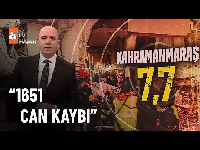 1651 casualties in the earthquake - atv News February 6th, 2023