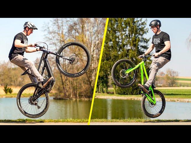 How to REAR WHEEL HOP on a MTB / BIKE