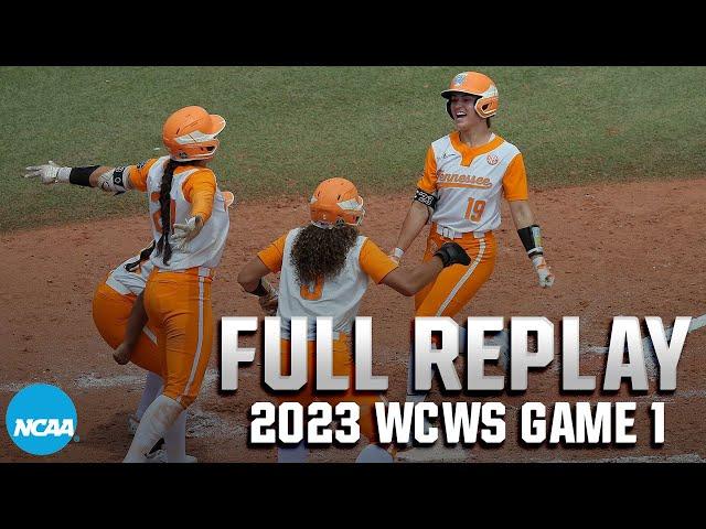 Tennessee vs. Alabama: 2023 Women’s College World Series | FULL REPLAY