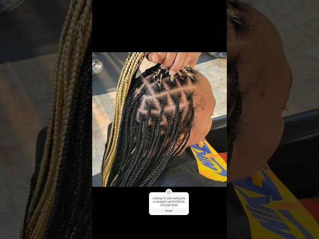 #braids #knotlessbraids #braidsforgirls #douglasvillega