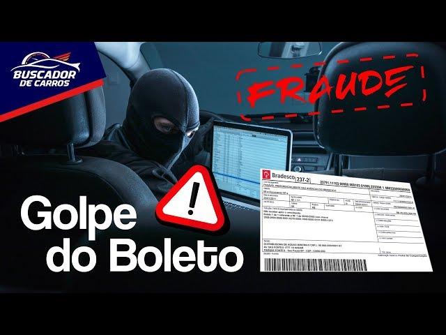 Golpe do Boleto Bancário não caía.