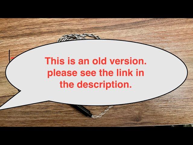 The old version! See Shanling M0 Pro Digital Audio Player and DAC https://youtu.be/4RJy-jwhWx0