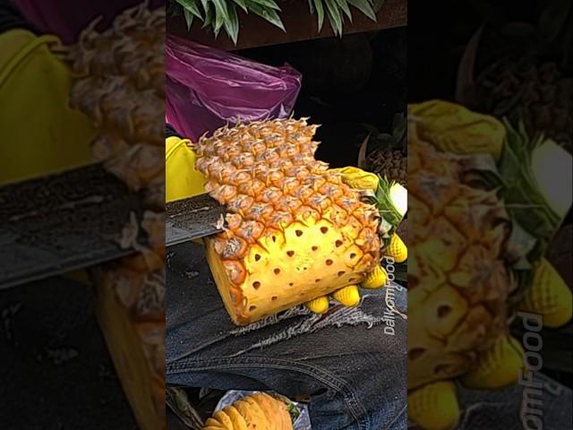 Amazing! Vietnam Pineapple Cutting Master