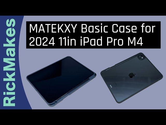 MATEKXY Basic Case for 2024 11in iPad Pro M4