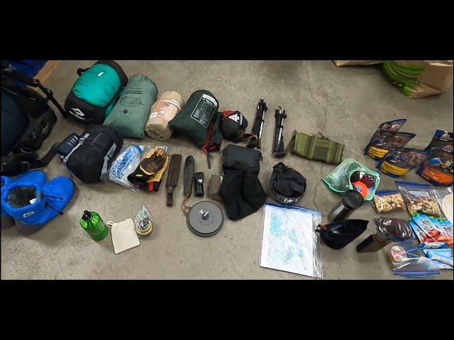 Gear Loadout - 3 Day, Overnight Backpacking Trip