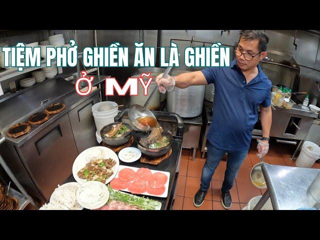 Phở Ghiền | Tiệm Phở Độc Quyền Của Người Việt Ở Mỹ | KC Cuộc Sống Mỹ