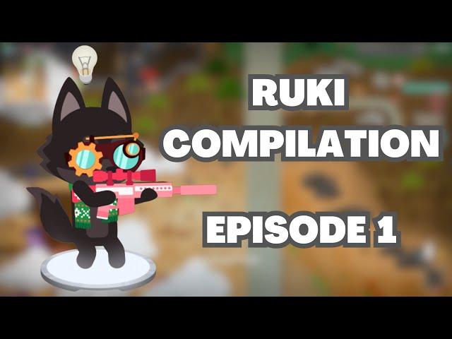 RUKI'S COMPILATION 1 (SCRIMS, CLUTCHES...) | SUPER ANIMAL ROYALE | PRO GAMEPLAY