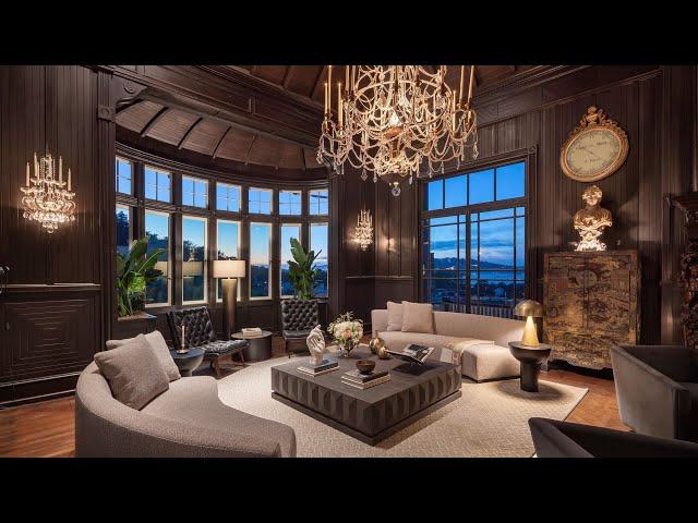 $19,500,000! Grand historic home in San Francisco with stunning views of the Golden Gate Bridge